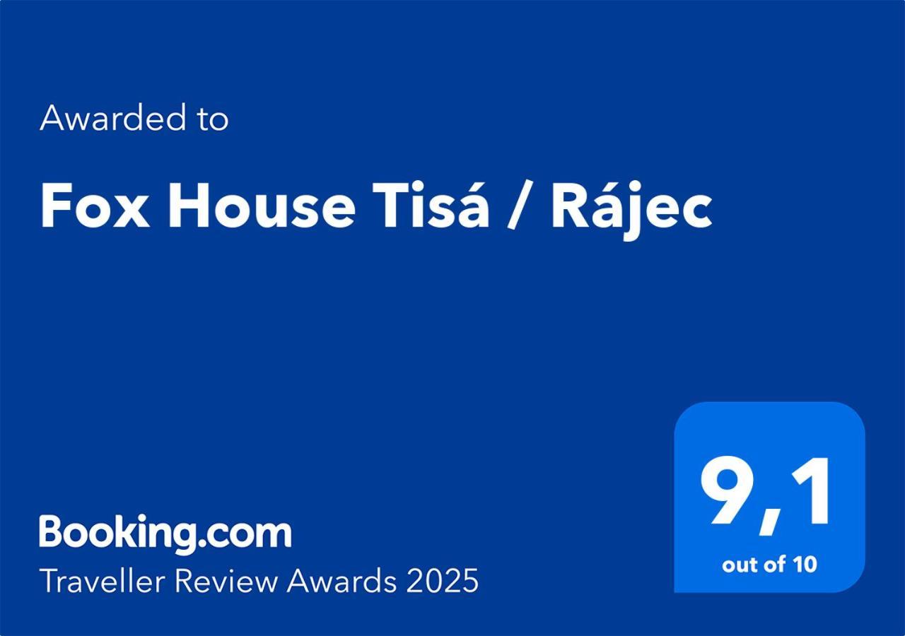 Fox House Tisa / Rajec Hotell Eksteriør bilde